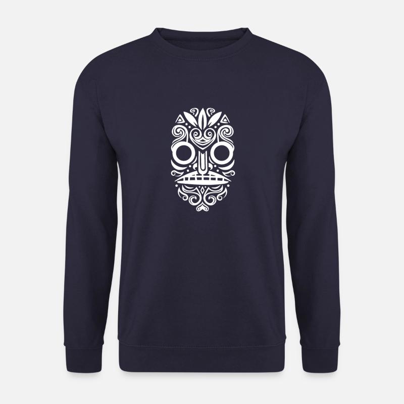 Maori face - Unisex Sweatshirt - navy