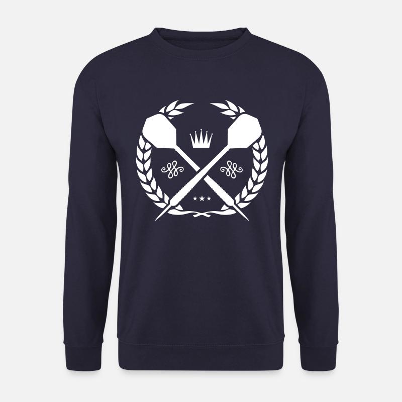 darts dartpfeil kranz - Unisex Pullover - Navy
