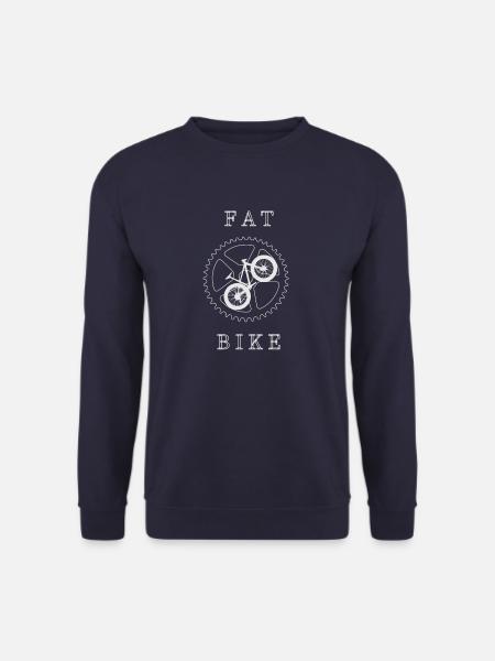 Fatbike Fahrrad Mountainbike Bike Radfahrer MTB - Unisex Pullover - Navy