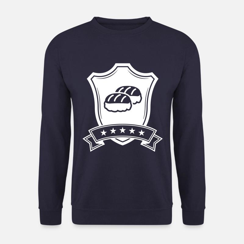 Sushi Wappen - Unisex Pullover - Navy