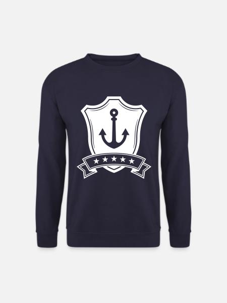 Anker Wappen - Unisex Pullover - Navy
