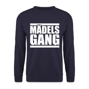 Mädels Gang - Unisex Pullover - Navy - Vorne - Alina (178cm) & Michal (187cm)