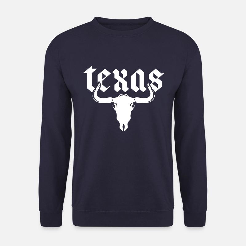 texas bull - Unisex Sweatshirt - navy