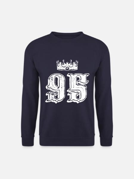 95 Couronne numérique - Sweat-shirt Unisexe - marine