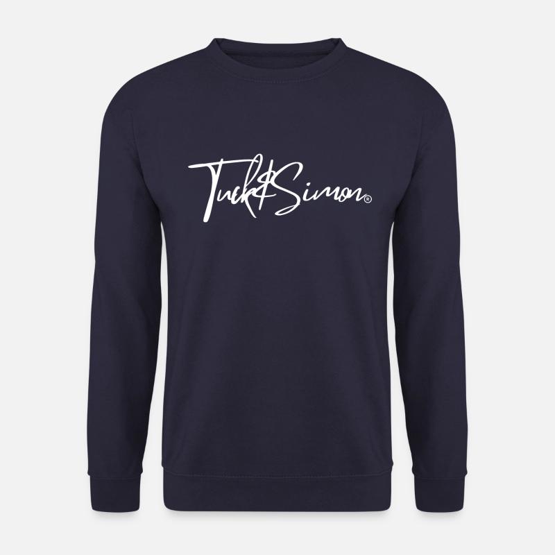 Tuck&Simon Scripted - Unisex Sweatshirt - navy