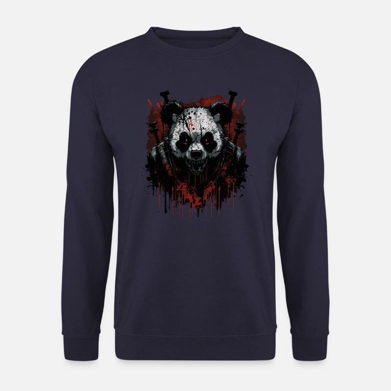 Panda Krieger - Unisex Pullover - Navy