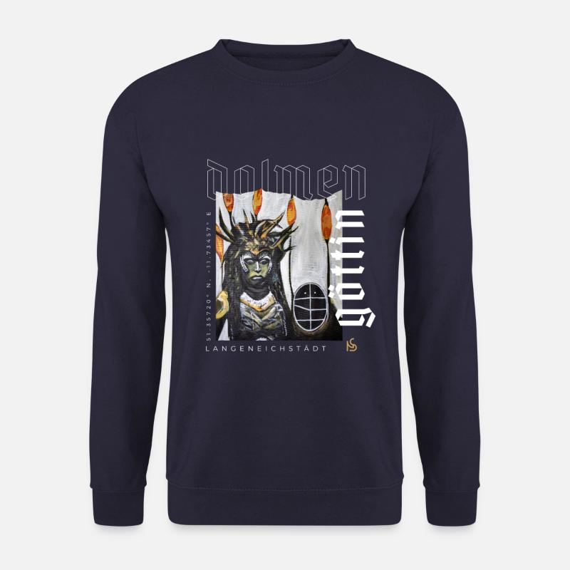 Déesse Dolmen Langeneichstädt - Sweat-shirt Unisexe - marine