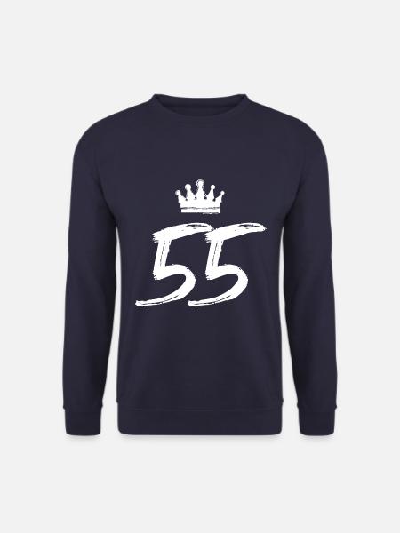 55 Couronne numérique - Sweat-shirt Unisexe - marine