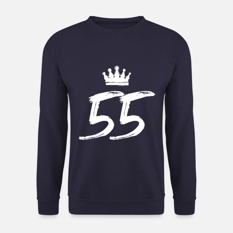 55 Number crown - Unisex Sweatshirt - navy