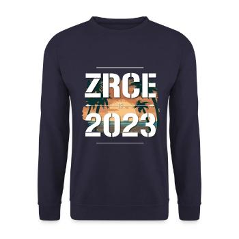 Zrce 2023 - Unisex Pullover - Navy - Vorne - Alina (178cm) & Michal (187cm)