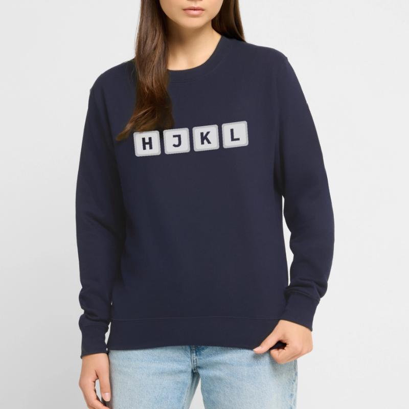 HJKL Computer-Tasten vi & Vim Code Geeks & Nerds Unisex Pullover