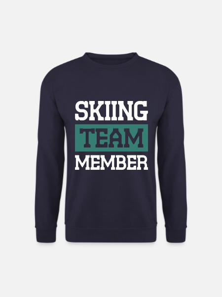 Skiing Team - Unisex Sweatshirt - navy