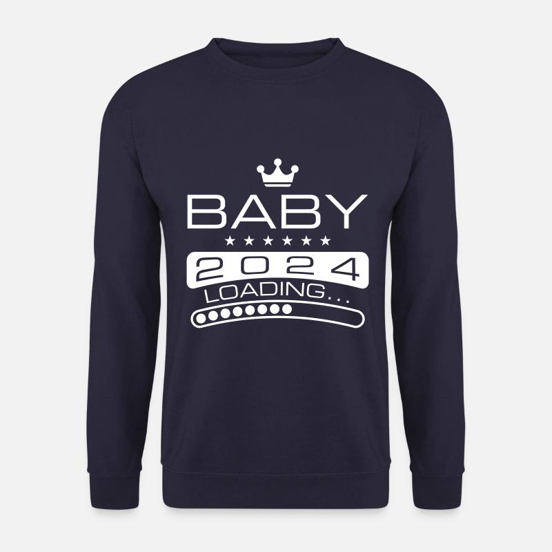Baby 2024 Loading - Unisex Sweatshirt - navy