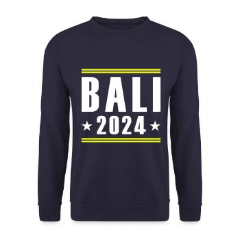 Bali 2024 - Unisex Sweatshirt - navy - Front - Alina (178cm) & Michal (187cm)