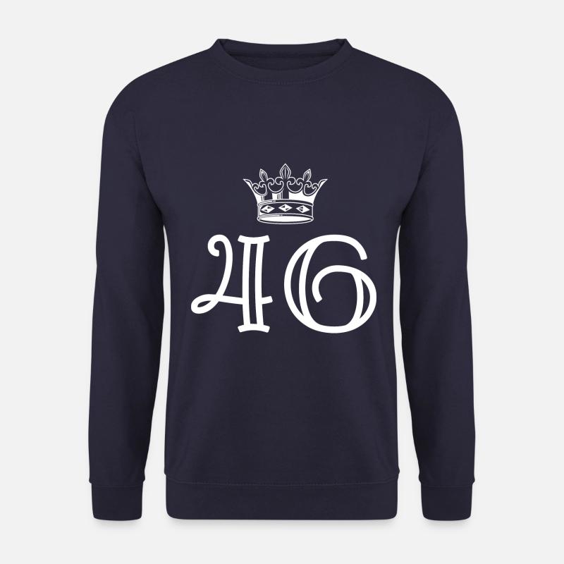 46 Number crown - Unisex Sweatshirt - navy