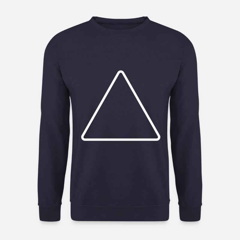 Triangle Symbol - Unisex Sweatshirt - navy
