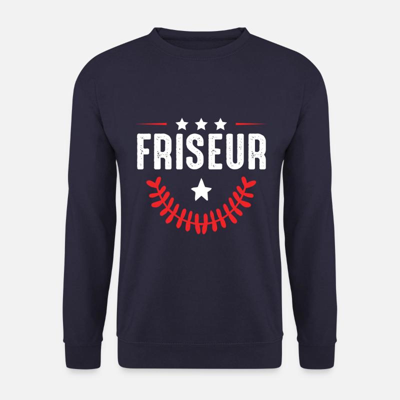 Friseur Beruf - Unisex Pullover - Navy
