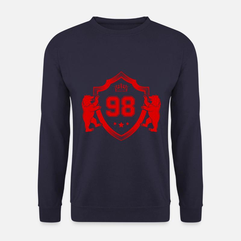 98 Zahl Wappen - Unisex Pullover - Navy