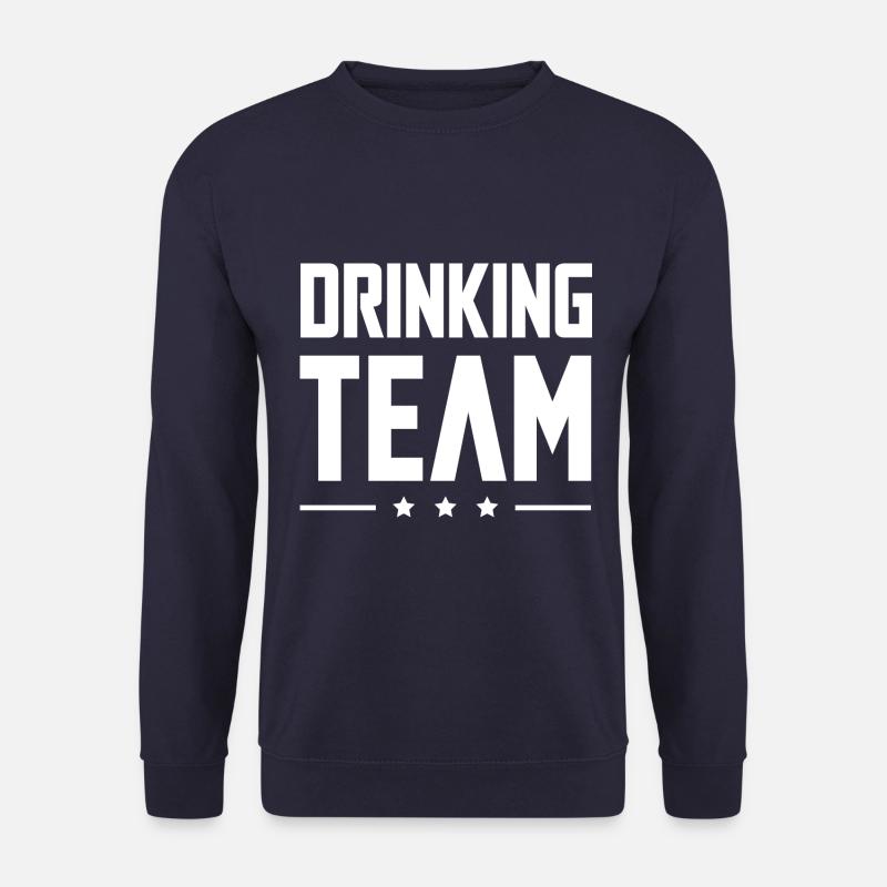 Équipe de consommation d’alcool - Sweat-shirt Unisexe - marine