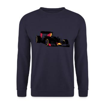 Formela One Racing - Unisex Pullover - Navy - Vorne - Alina (178cm) & Michal (187cm)