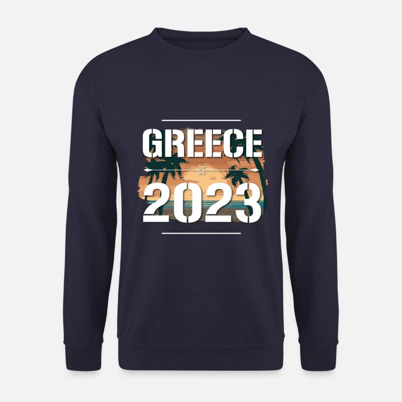 Grèce 2023 - Sweat-shirt Unisexe - marine