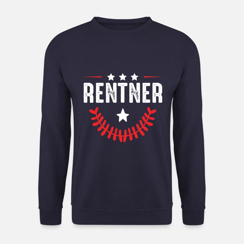Rentner Rente - Unisex Pullover - Navy