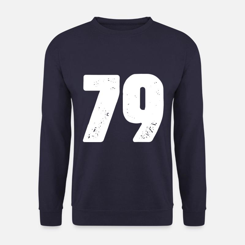 79 Number jersey - Unisex Sweatshirt - navy