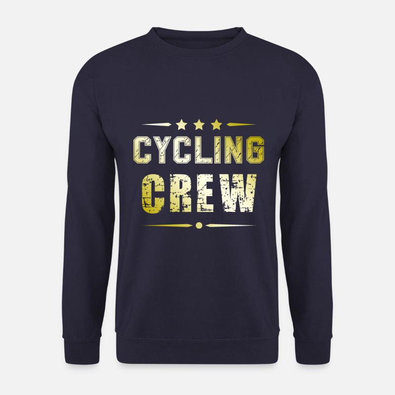 Cycling Crew - Unisex Pullover - Navy