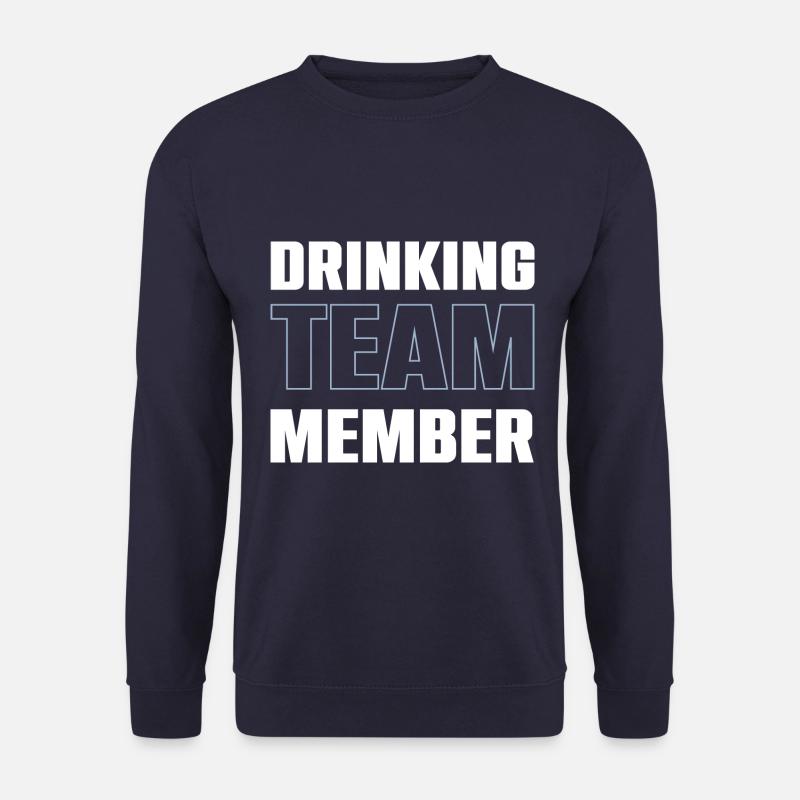 Équipe de consommation d’alcool - Sweat-shirt Unisexe - marine