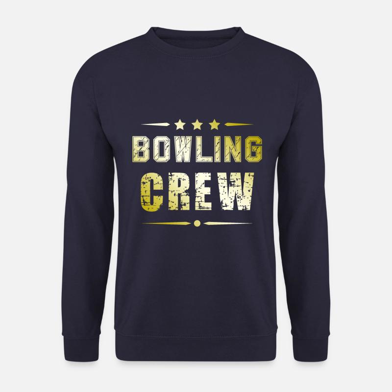 Bowling Crew - Unisex Pullover - Navy