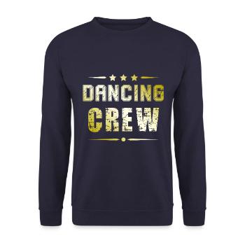 Dancing Crew - Unisex Pullover - Navy - Vorne - Alina (178cm) & Michal (187cm)