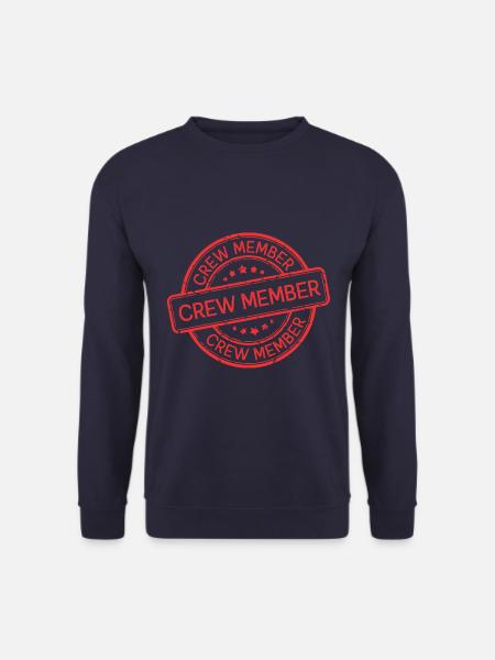 Crew Mitglied - Unisex Pullover - Navy