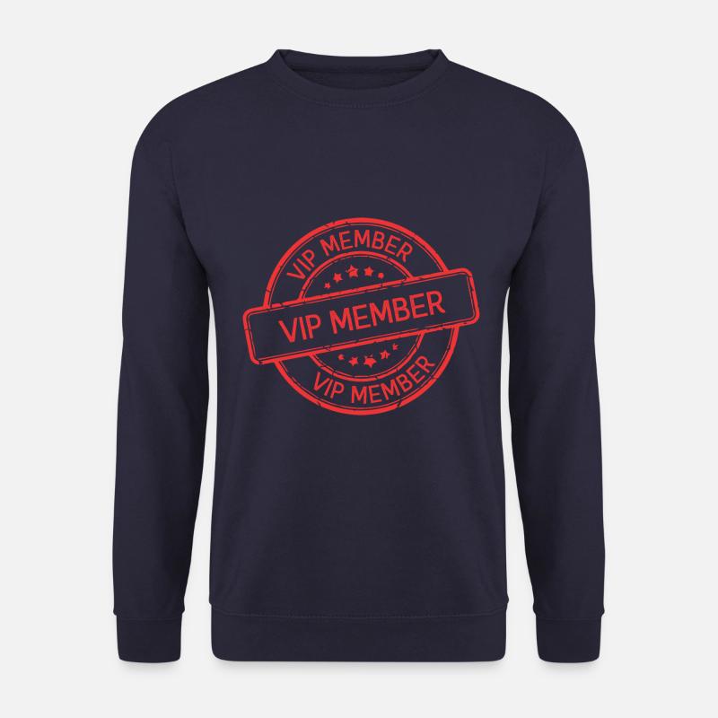 Vip Mitglied - Unisex Pullover - Navy