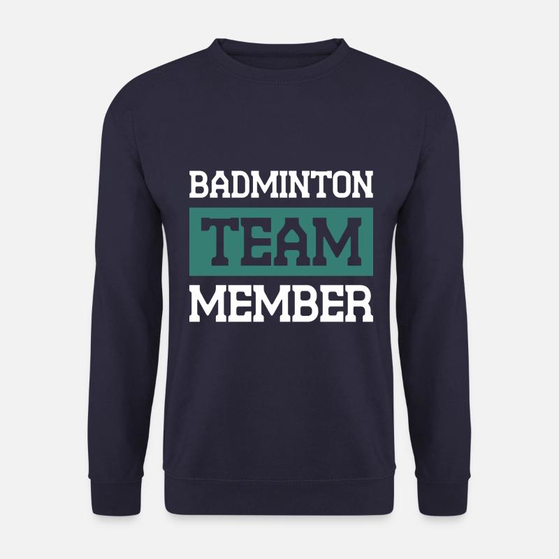 Badminton Team - Unisex Sweatshirt - navy
