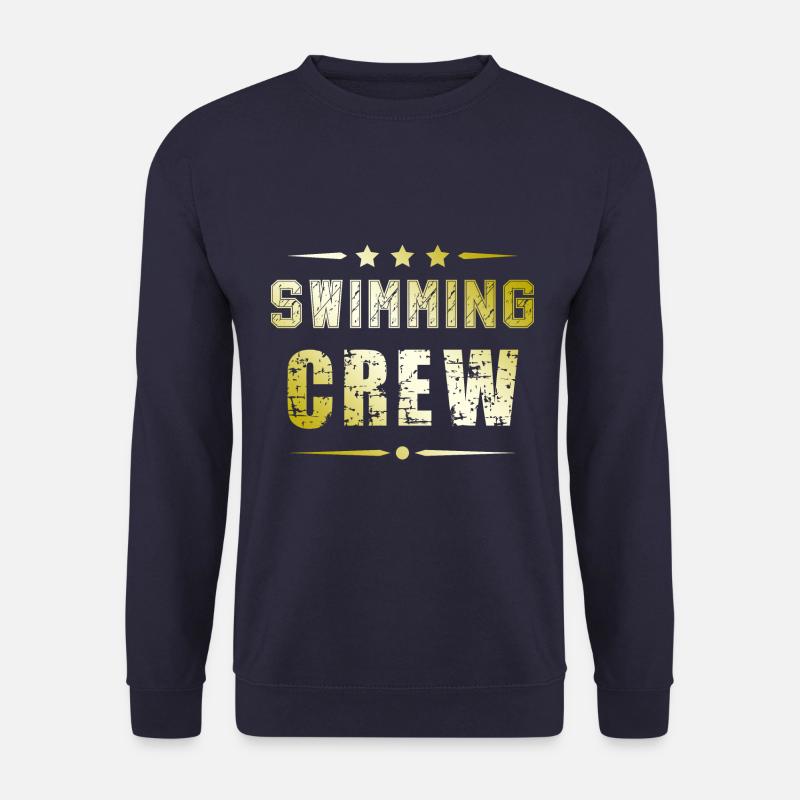 Swimming Crew - Unisex Pullover - Navy