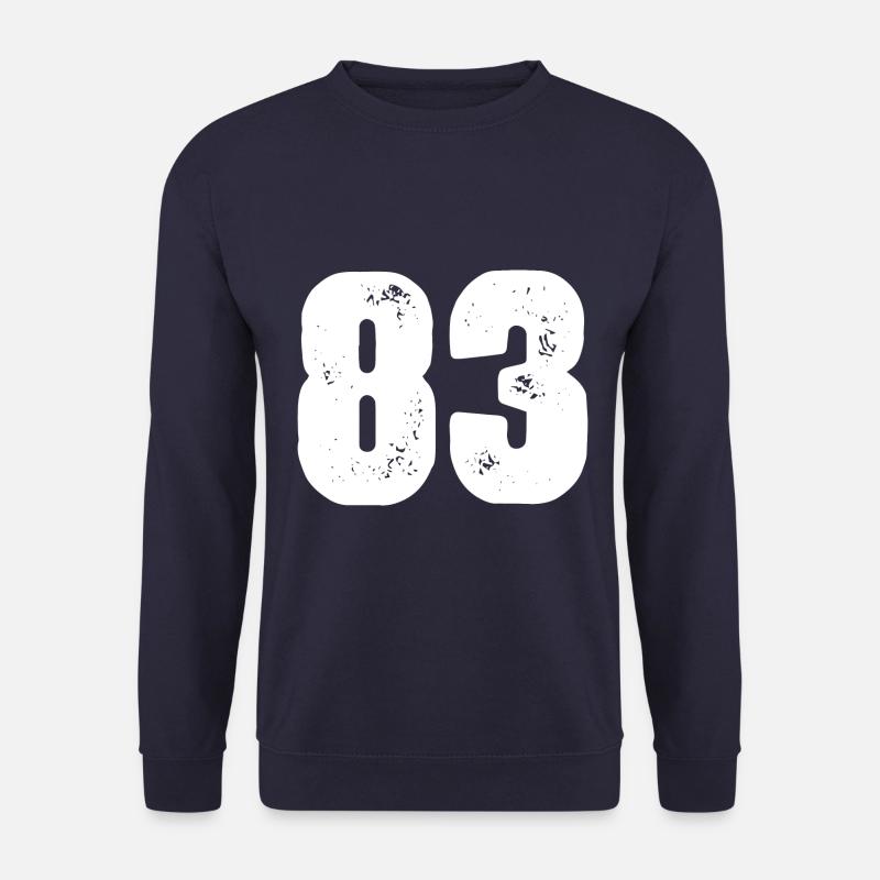 83 Number jersey - Unisex Sweatshirt - navy