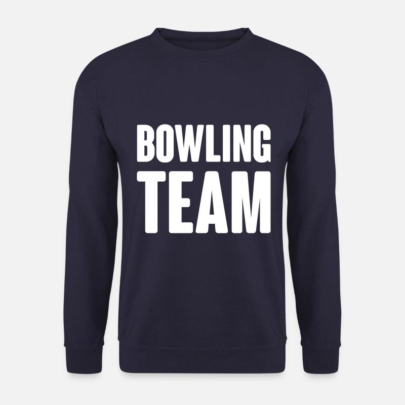 Bowling Team - Unisex Sweatshirt - navy