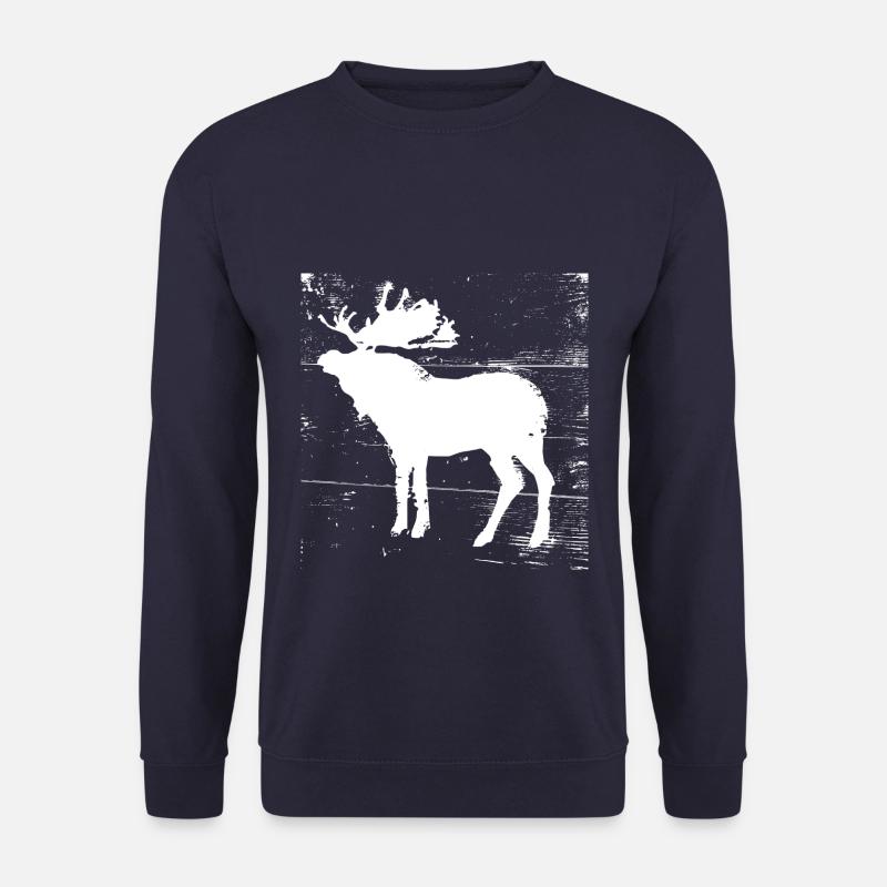 Moose - Unisex Sweatshirt - navy