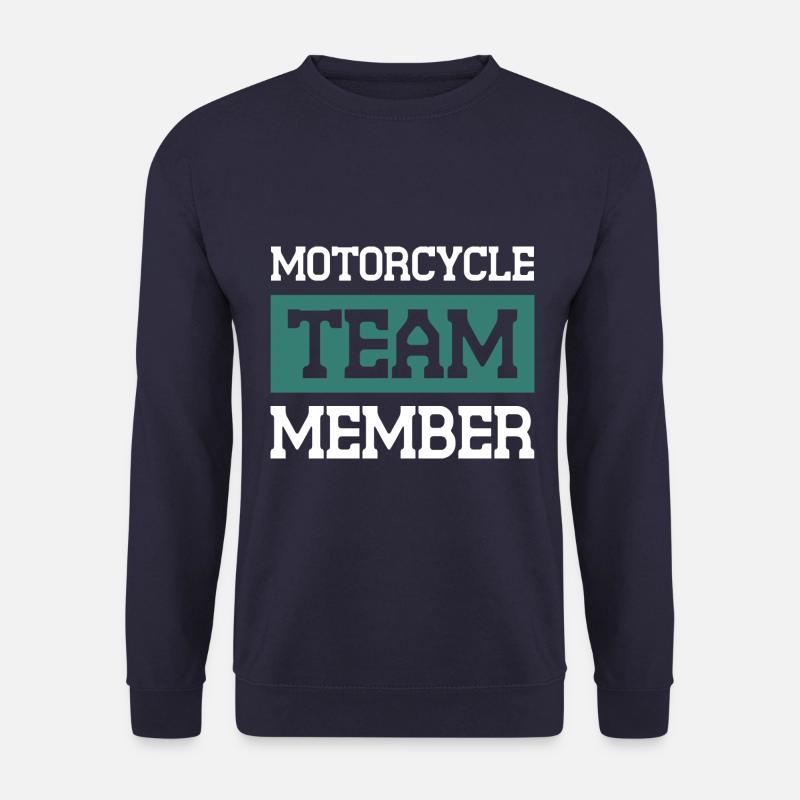 Motorcycle Team - Unisex Pullover - Navy