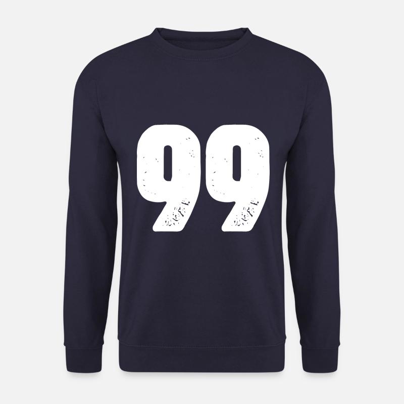 99 Number jersey - Unisex Sweatshirt - navy