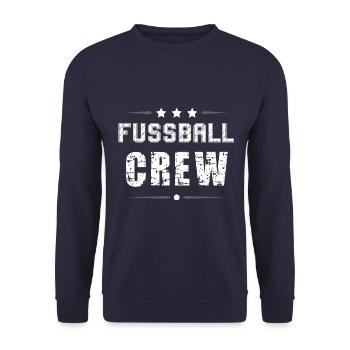 Équipe de football - Sweat-shirt Unisexe - marine - Devant - Alina (178cm) & Michal (187cm)