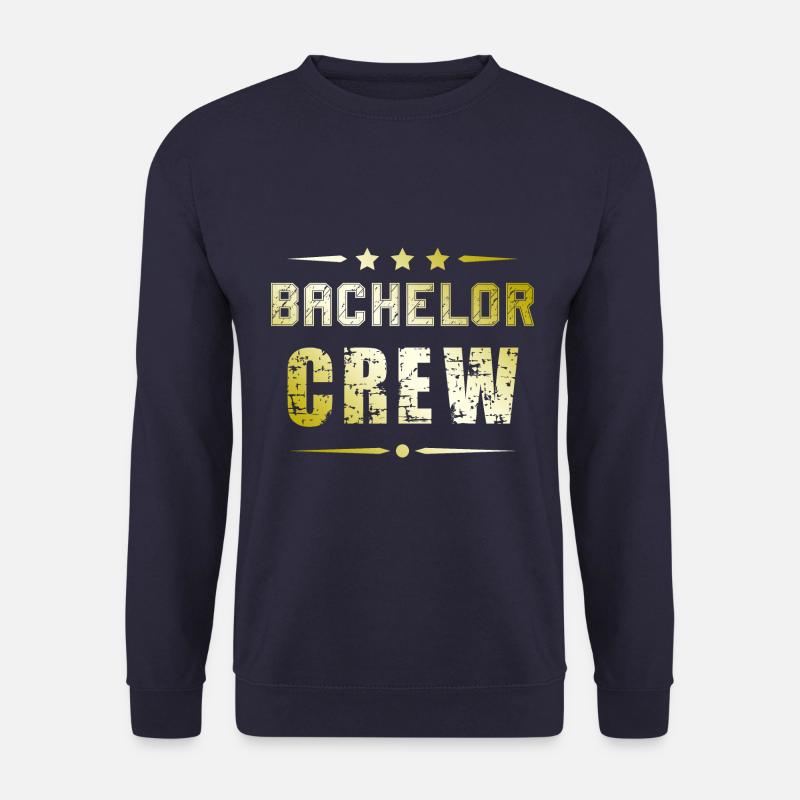 Bachelor Crew - Unisex Pullover - Navy