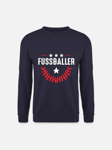 Fussballer Fussball Spieler - Unisex Pullover - Navy