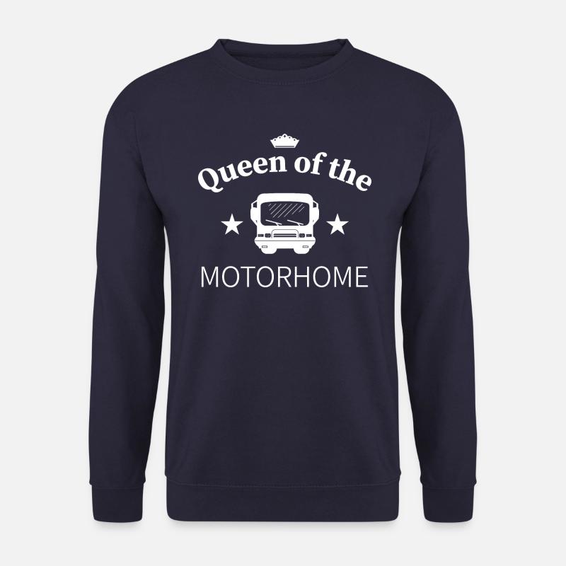 Geschenkidee für die Königin des Reisemobils - Unisex Pullover - Navy