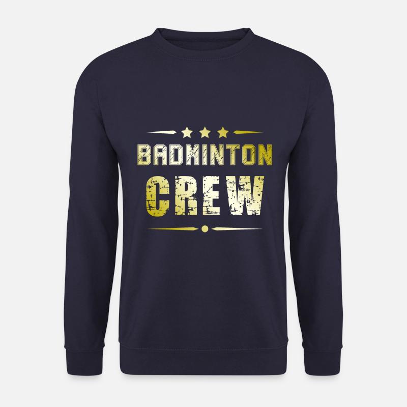 Badminton Crew - Unisex Sweatshirt - navy