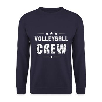 Équipe de volleyball - Sweat-shirt Unisexe - marine - Devant - Alina (178cm) & Michal (187cm)