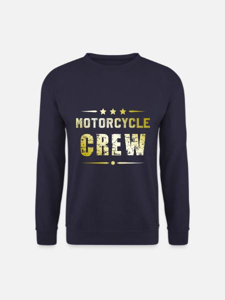 Motorcycle Crew - Unisex Sweatshirt - navy