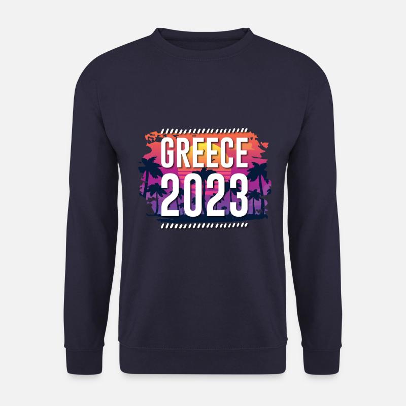 Greece 2023 - Unisex Pullover - Navy