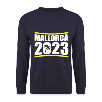 Mallorca 2023 - Unisex Pullover - Navy - Vorne - Alina (178cm) & Michal (187cm)