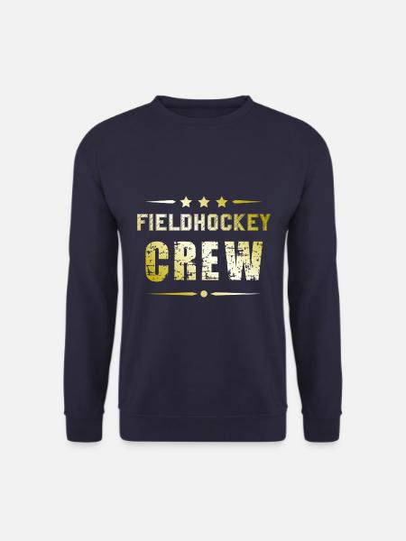 Fieldhockey Crew - Unisex Pullover - Navy